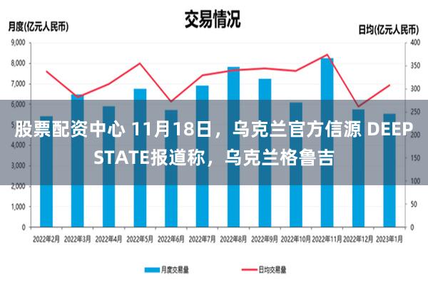 股票配资中心 11月18日，乌克兰官方信源 DEEPSTATE报道称，乌克兰格鲁吉